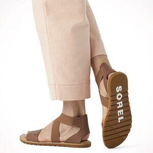 Like New Sorel Ella II Sandals in Tan